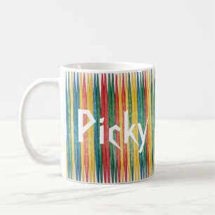 Colourful Toothpicks, Picky Coffee Mug