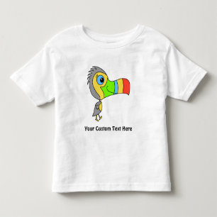 Colourful Toucan Bird. Toddler T-Shirt