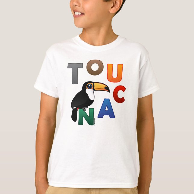 Colourful Toucan T-Shirt (Front)