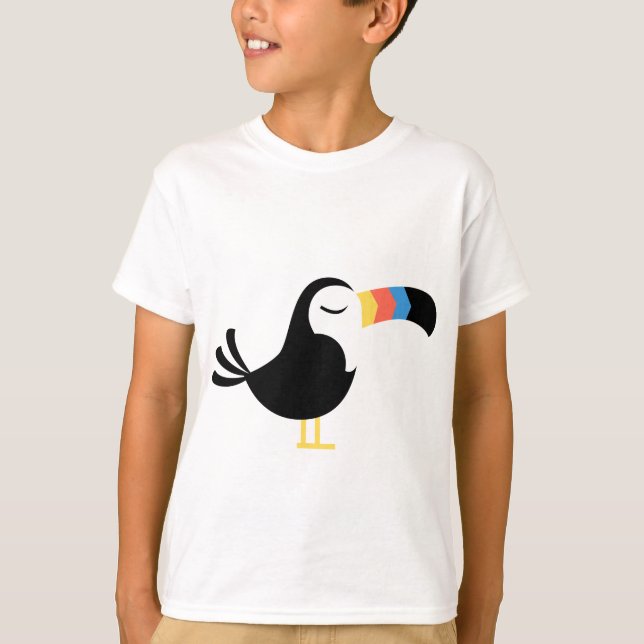 Colourful Toucan T-Shirt (Front)