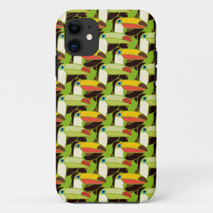 Colourful Toucans iPhone 11 Case