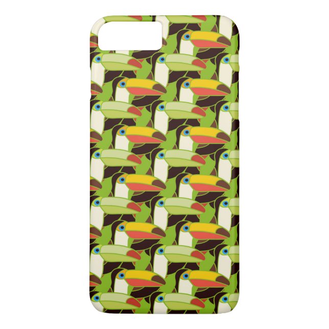 Colourful Toucans Case-Mate iPhone Case (Back)