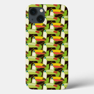 Colourful Toucans iPhone 13 Case