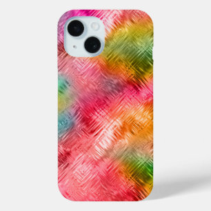 Colourful Tourmaline Glassy Texture iPhone 15 Case