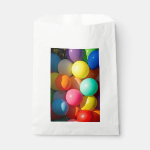 Colourful Toy Balloons Favour Bag