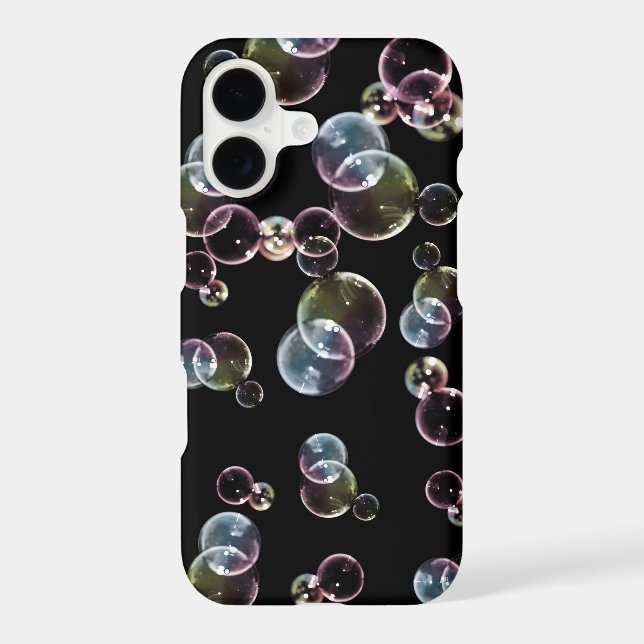 colourful translucent bubbles design (Back)