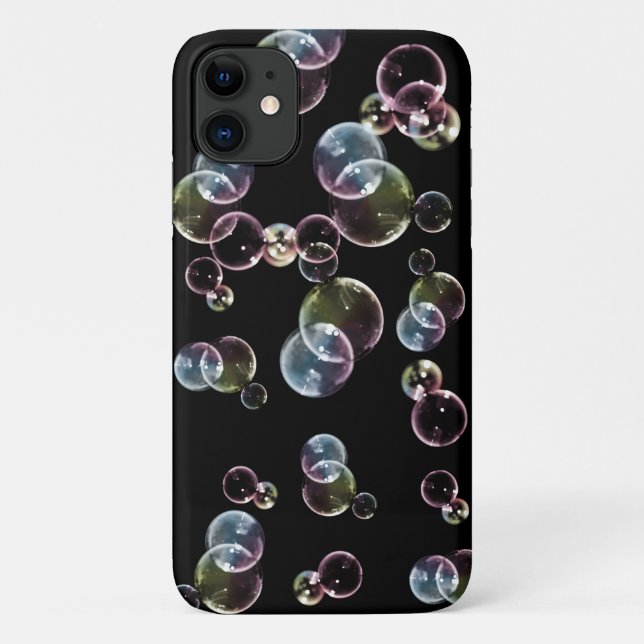 colourful translucent bubbles design Case-Mate iPhone case (Back)