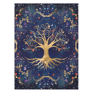 Colourful Tree of Life - Yggdrasil Tablecloth
