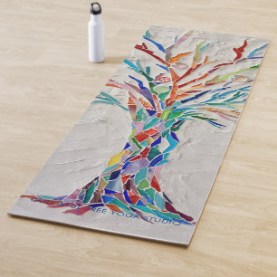 Colourful Tree Yoga Studio Mat