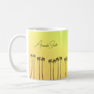 Colourful, Trendy Tropical Summer  Coffee Mug