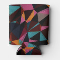 Colourful Triangles Abstract Geometric Background.