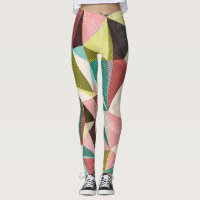 Colourful Triangles, Abstract Geometric Shapes.
