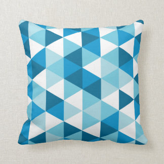 Colourful Triangles Pattern Cushion