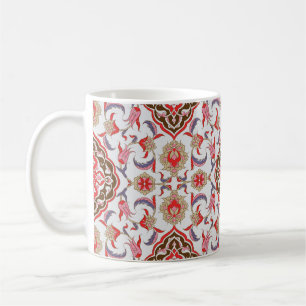 Colourful tribal ethnic seamless pattern coffee mug