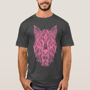 Colourful Tribal Fo Head T-Shirt