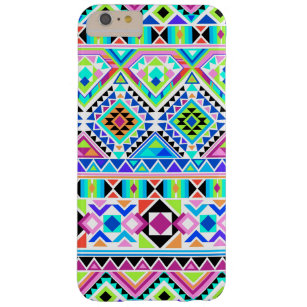 Colourful Tribal Geometric Pattern Barely There iPhone 6 Plus Case