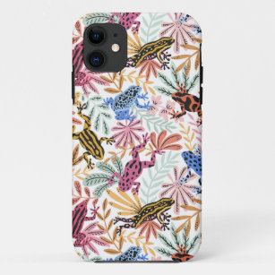 Colourful tropical dart frogs Case-Mate iPhone case