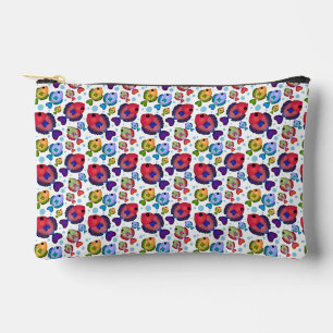 Colourful Tropical Fish Pattern Accessory Pouch