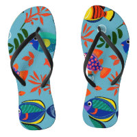 Colourful Tropical Fish Underwater Pattern