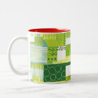 Colourful Tropical Floral Coffee Mug – Vibrant Flo