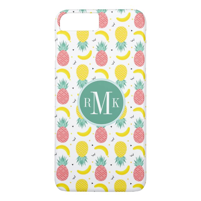 Colourful Tropical Fruit Pattern Case-Mate iPhone Case (Back)