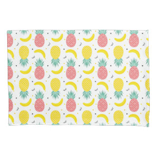 Colourful Tropical Fruit Pattern Pillowcase