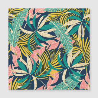 Colourful tropical leaves: summer pattern.