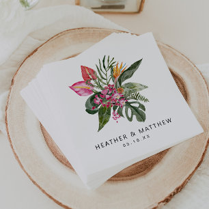 Colourful Tropical Napkin