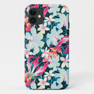 Colourful Tropical Pattern iPhone 11 Case