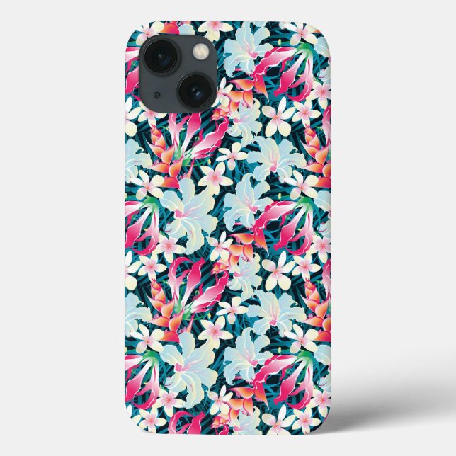 Colourful Tropical Pattern Case-Mate iPhone Case (Back)