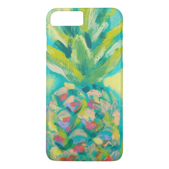 Colourful Tropical Pineapple Case-Mate iPhone Case (Back)
