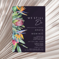 Colourful Tropical Purple We Still Do Renewal