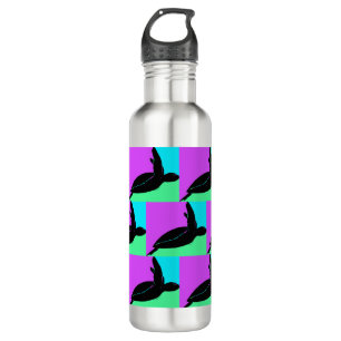 Colourful Tropical Sea Turtle 710 Ml Water Bottle