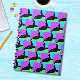 Colourful Tropical Sea Turtle Notebook
