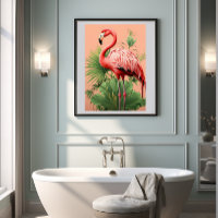 Colourful Tropical🌴🦩Flamingo Paradise