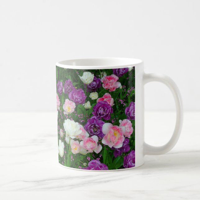Colourful Tulips Coffee Mug (Right)