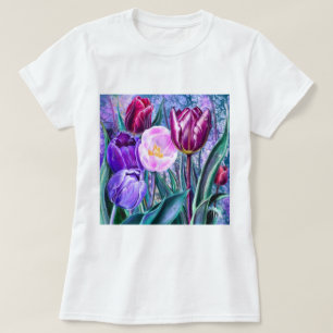 Colourful Tulips T-Shirt