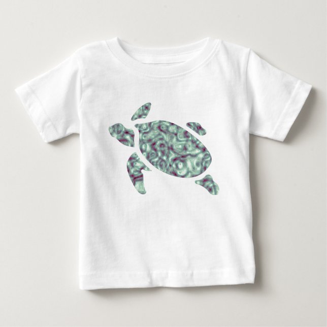Colourful Turtle Toddler Tee (Front)