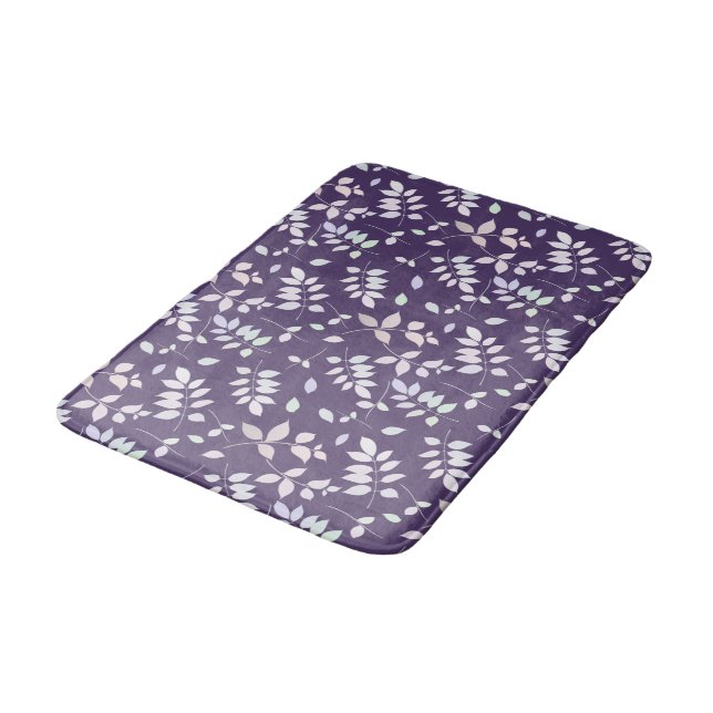 Colourful Twigs Bath Mat (Angled)