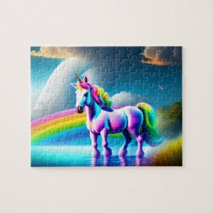 Colourful Unicorn Jigsaw Puzzle