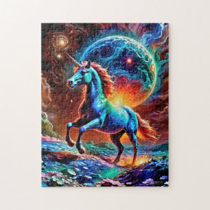 Colourful Unicorn Puzzle