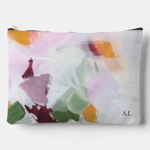 Colourful Unique Abstract Art Personalised Gift Accessory Pouch