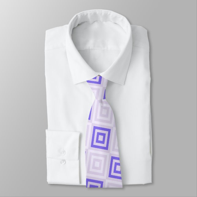 Colourful Unique Gifts Geometric Print  Tie (Tied)
