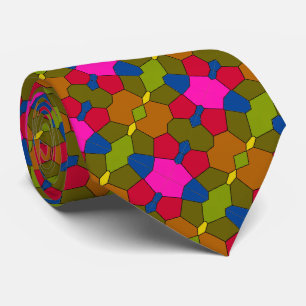 Colourful Unique Pattern Tie