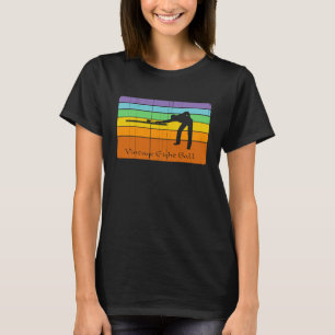 Colourful Unique Retro Vintage Men's Women's Eight T-Shirt