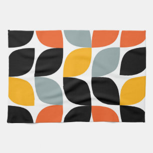 Colourful, unique, trendy, urban leaf concept kitc tea towel