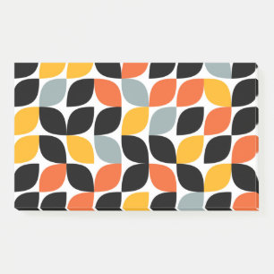 Colourful, unique, trendy, urban leaf concept post-it notes
