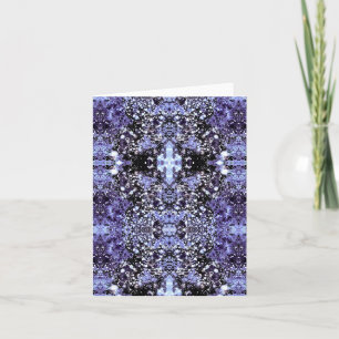 Colourful Universe Galaxy Stars Shining Pattern Card