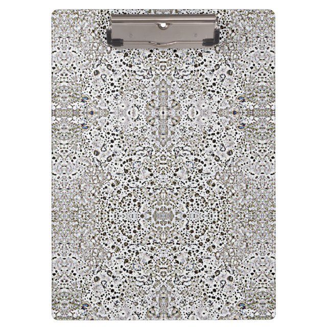 Colourful Universe Galaxy Stars Shining Pattern Clipboard (Front)