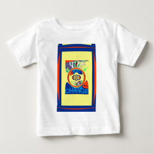 Colourful USA Change: A Festive Design Baby T-Shirt